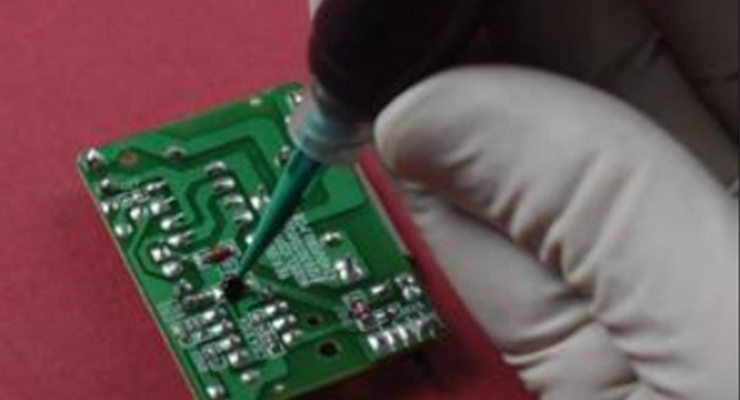 Non-Premixed and Frozen, One Part Epoxy for Chip Coating